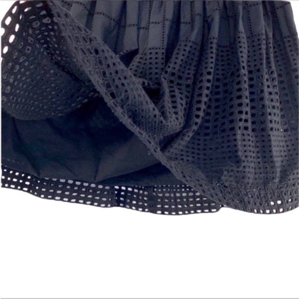 MADEWELL eyelet mini skirt S black - Picture 6 of 9